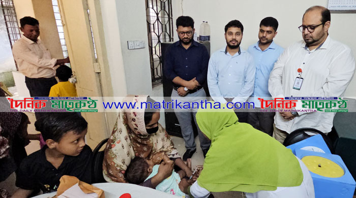 গোয়ালন্দ উপজেলায় হাম রুবেলা টিকাদান ক্যাম্পেইন উদ্বোধন